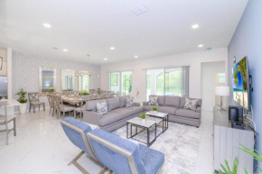 Near Disney - 12BR Home - Private Pool and Hot Tub